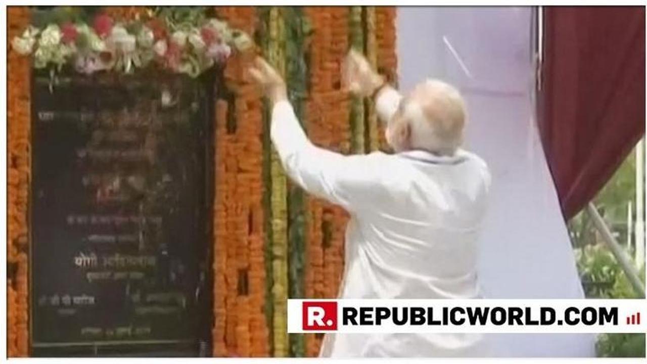 IN PICTURES | PM Narendra Modi unveils 178-feet-tall statue of former Prime Minister and freedom fighter Lal Bahadur Shastri in Varanasi