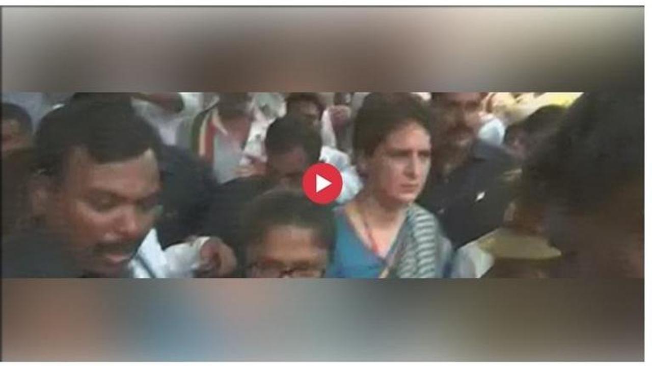 WATCH: Priyanka Gandhi Vadra meets Sonbhadra victim's kin, says 'UP govt's mindset is beyond my understanding'