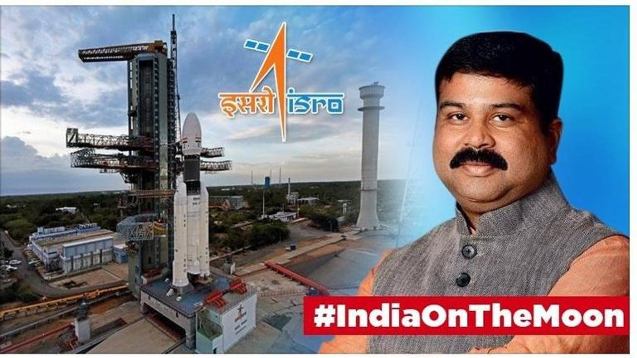 Chandrayaan 2 Launch | Steel Minister Dharmendra Pradhan has a specific reason to be happy about ISRO's successful Moon mission launch