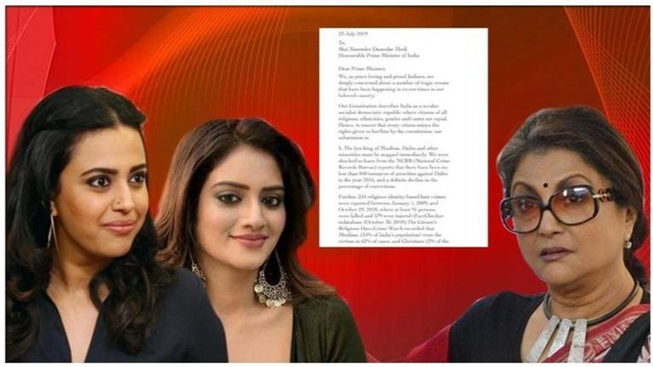 Swara Bhasker & Nusrat Jahan back 49-celebrities 'intolerance' letter to PM Modi, call lynchings 'epidemic'