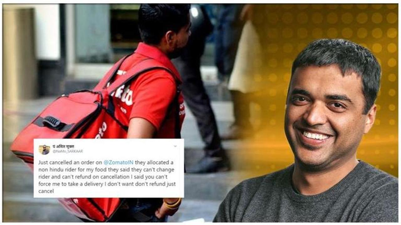 Zomato's Deepinder Goyal 'not sorry to lose business' after shutting down customer's Hindu delivery exec demand