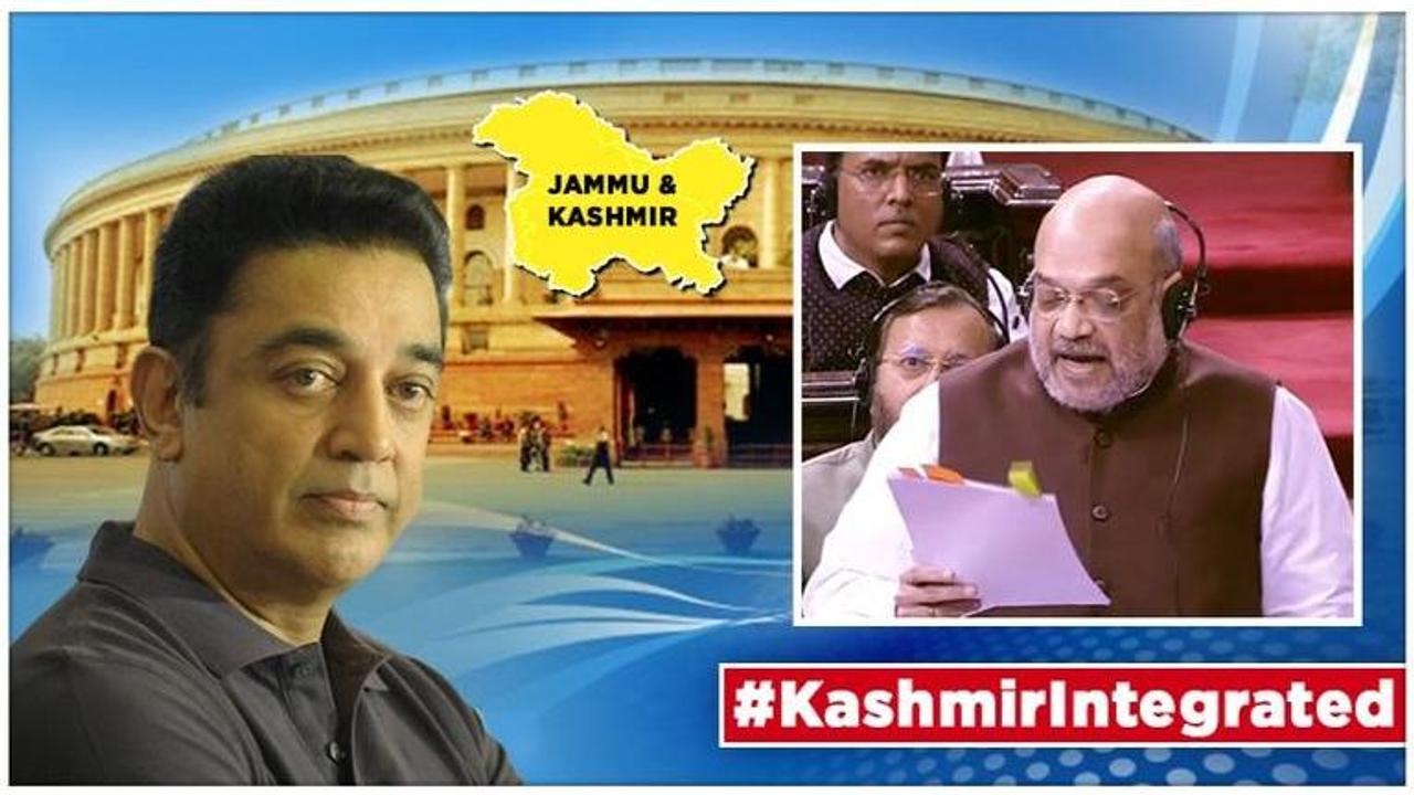 J&K's Article 370 scrapped: Kamal Haasan's MNM attacks Modi government, calls it 'regressive and autocratic'