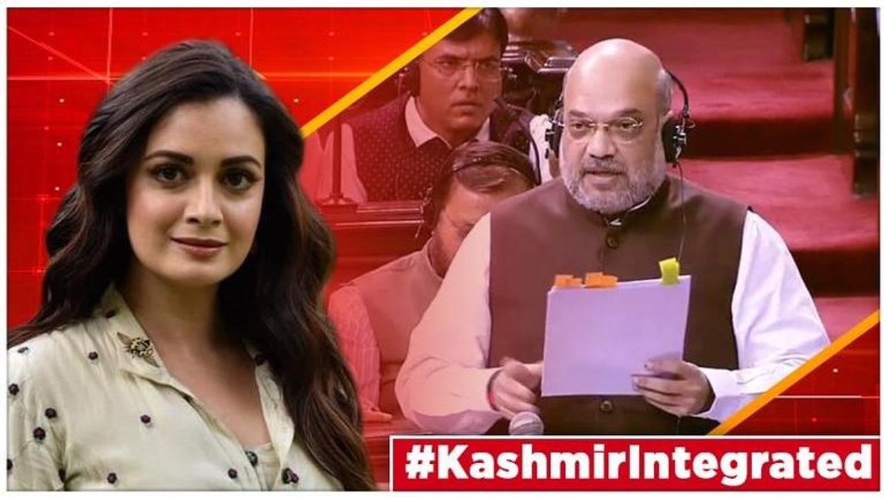 J&K: Article 370 to be revoked, Dia Mirza wishes peace & prosperity to the bifurcated union territories