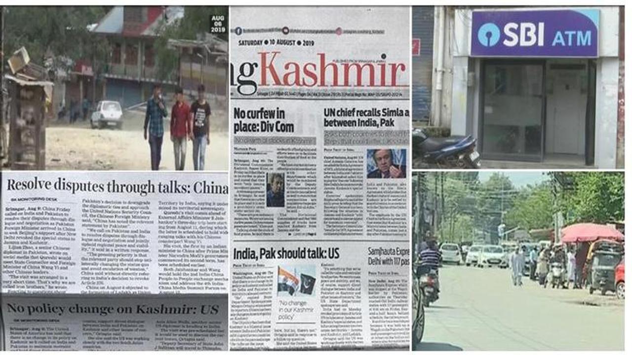 J&K ground report: Fake campaign on mass protest busted; Kashmir's newspapers very much in circulation