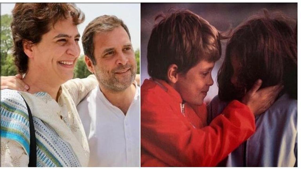 Raksha Bandhan: Priyanka Gandhi Vadra shares throwback picture with Rahul Gandhi, says "Things haven't really changed"