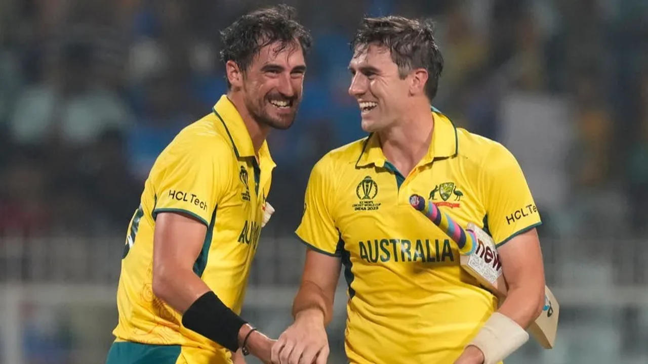 Mitchell Starc and Pat Cummins