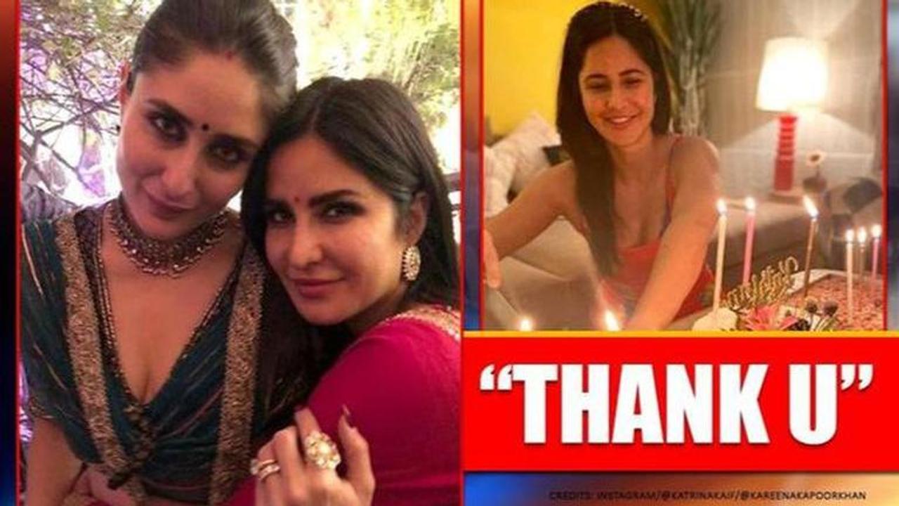 Katrina conveys thanks with glimpse of b'day celebrations; Deepika, Hrithik, Kareena wish