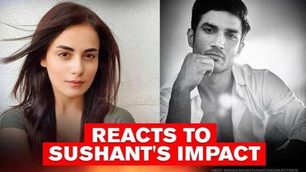 Radhika Madan's answer to those telling her 'stick to TV' involved Sushant Singh Rajput