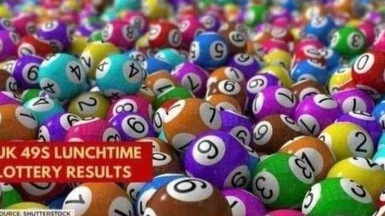 UK49s Lunchtime Lottery Numbers