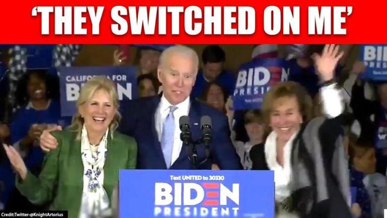 Joe Biden's error during rally in LA has internet worried about him