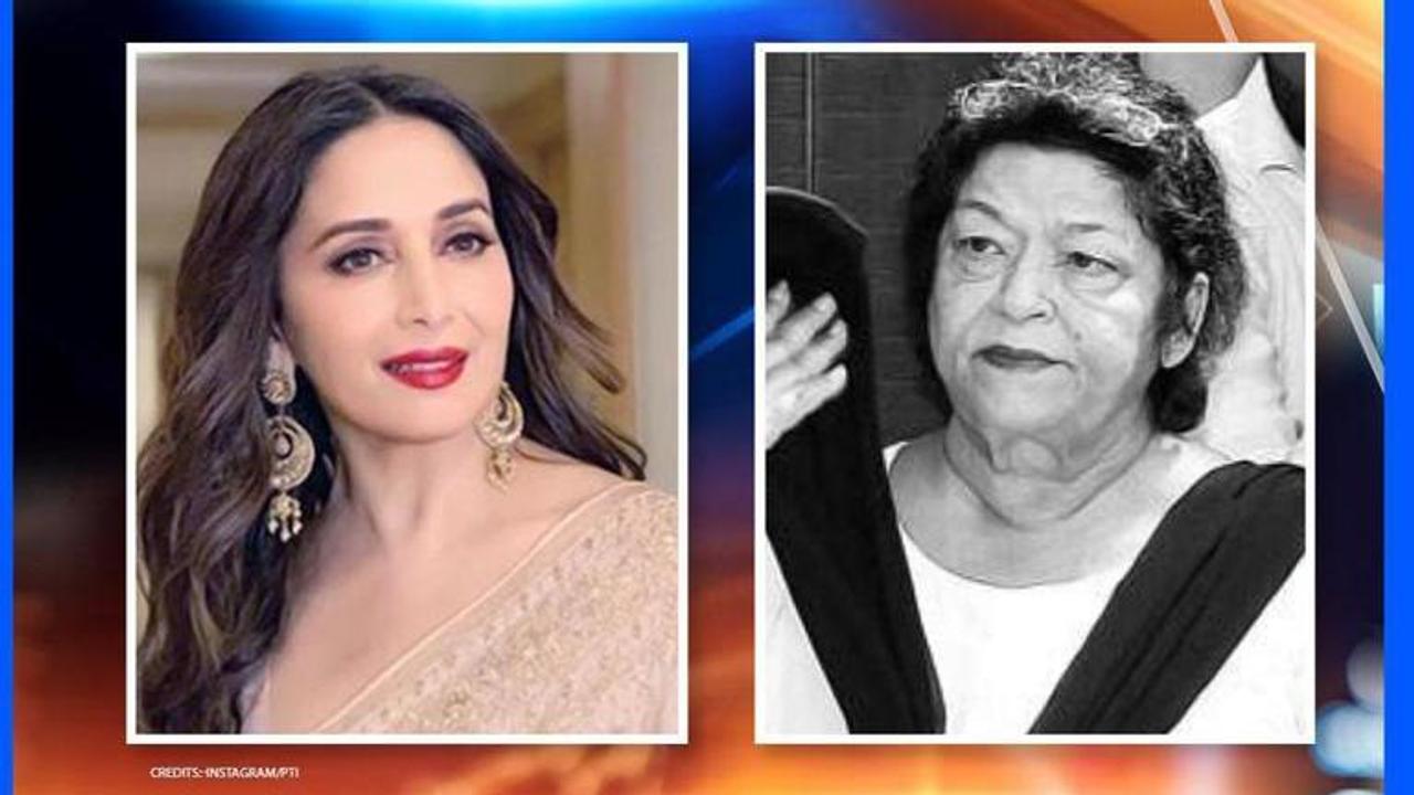 Madhuri Dixit reminisces conversations with Saroj Khan, says 'I will always remember her'