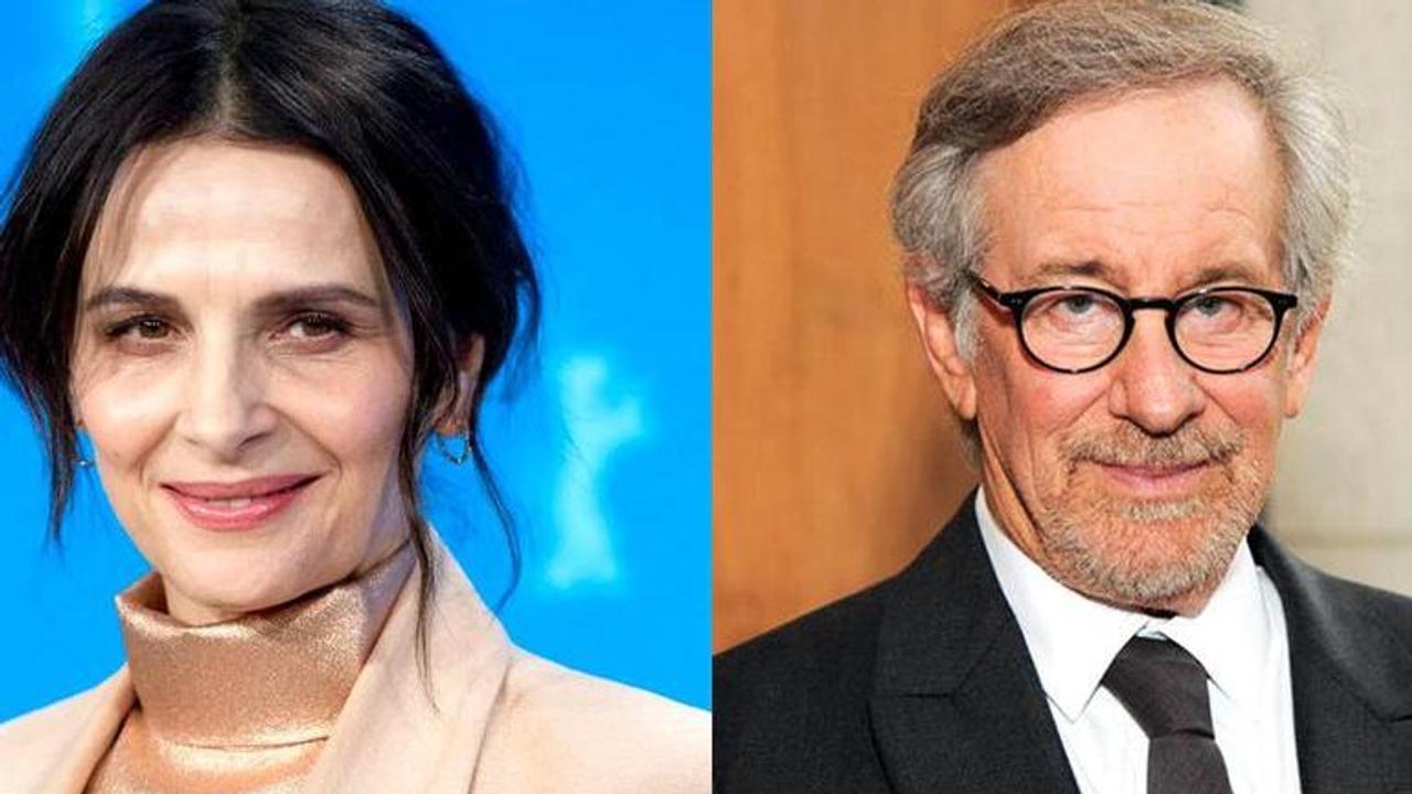 Juliette Binoche, Steven Spielberg