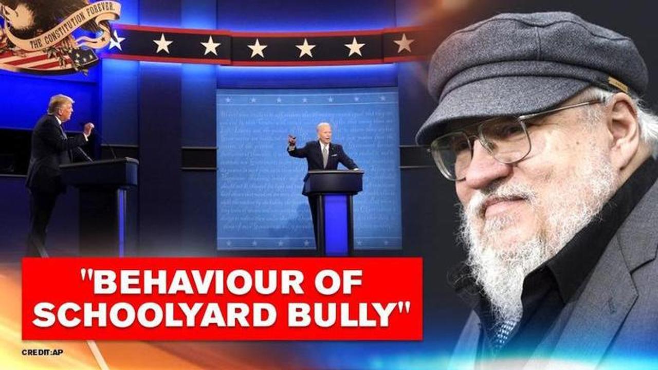 On US Presidential Debate, George RR Martin says, 'Trump set records for being obnoxious'