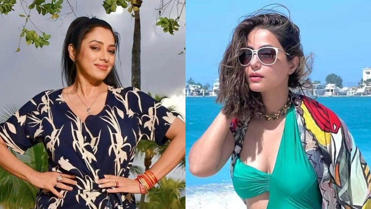 Rupali Ganguly-Hina Khan