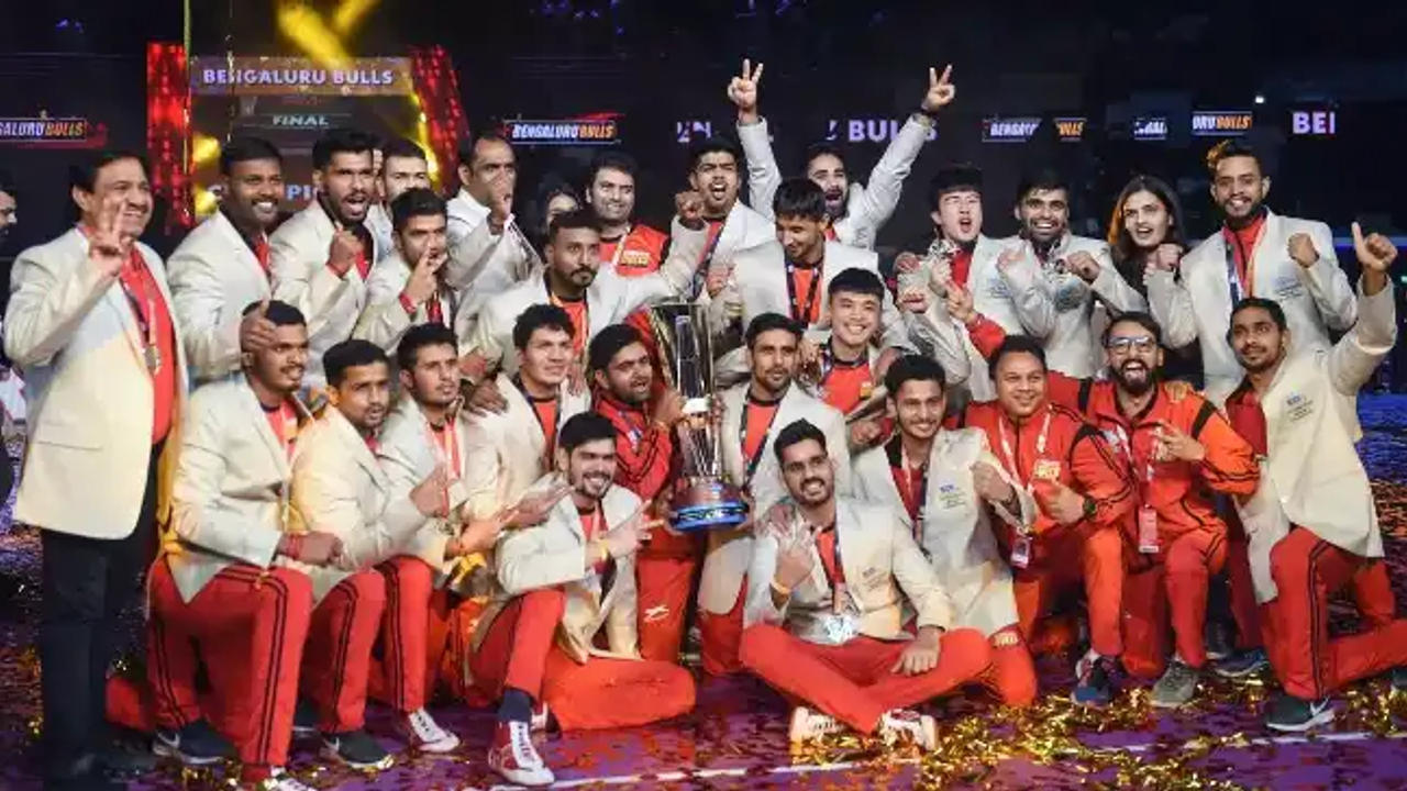 PKL 7 champions Bengaluru Bulls