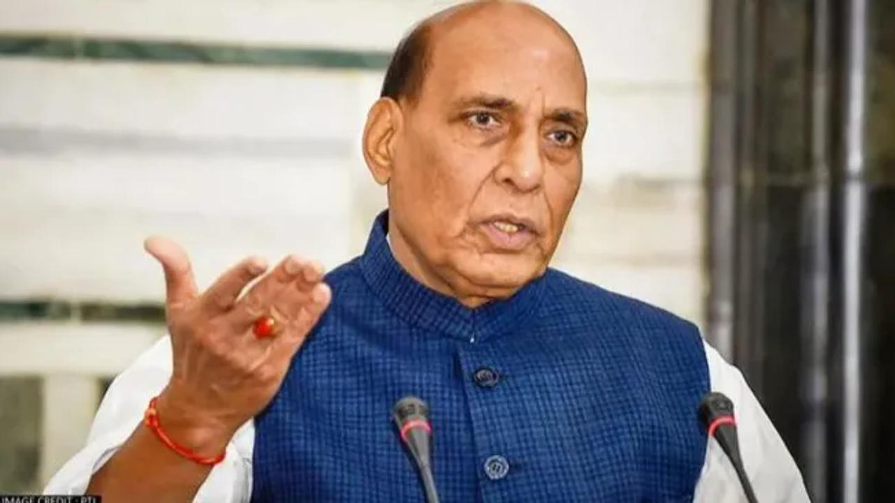 Defence Minister Rajnath Singh stresses air defense, drones, tech for India's air security.