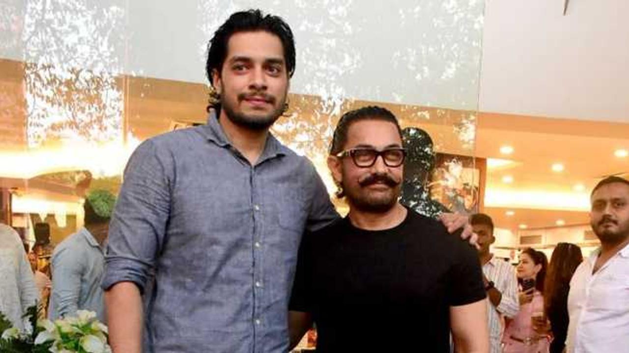 Aamir Khan with son Junaid