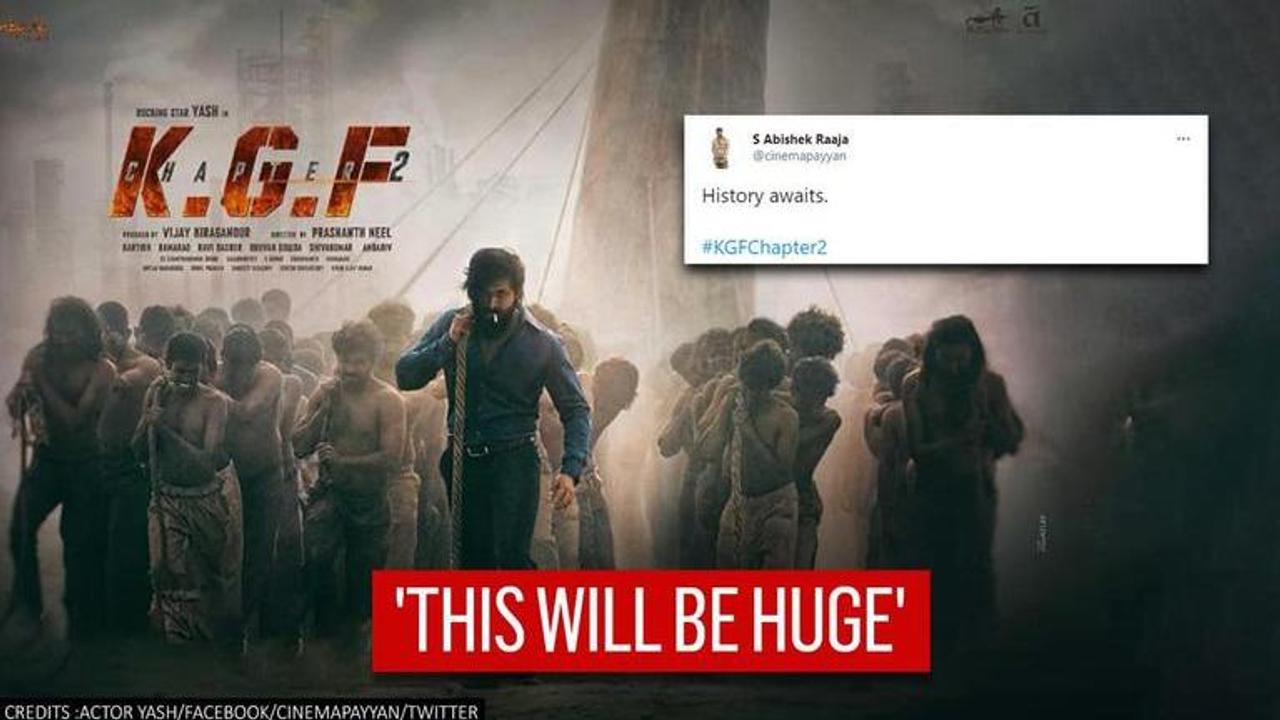 'KGF chapter 2' trends on twitter ahead of release date announcement,fans share excitement