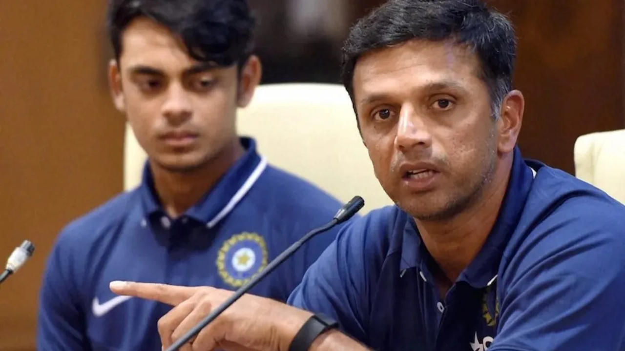 Rahul Dravid and Ishan Kishan