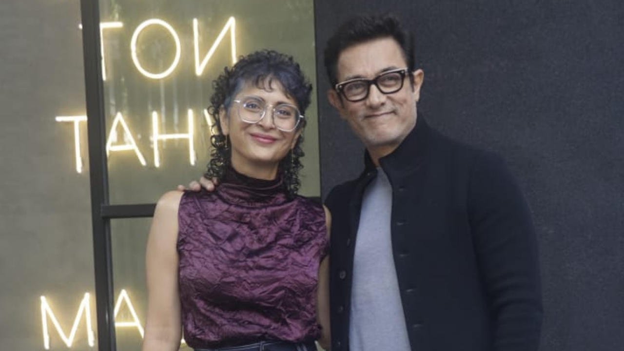 Aamir Khan-Kiran Rao spotted