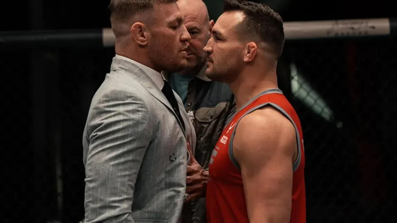 Conor McGregor and Michael Chandler