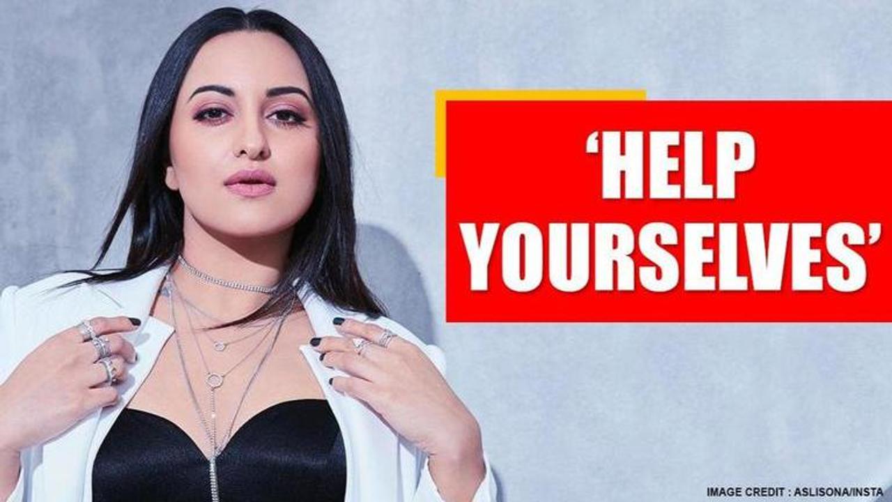 Sonakshi Sinha smirks while hitting back at online abusers in latest post