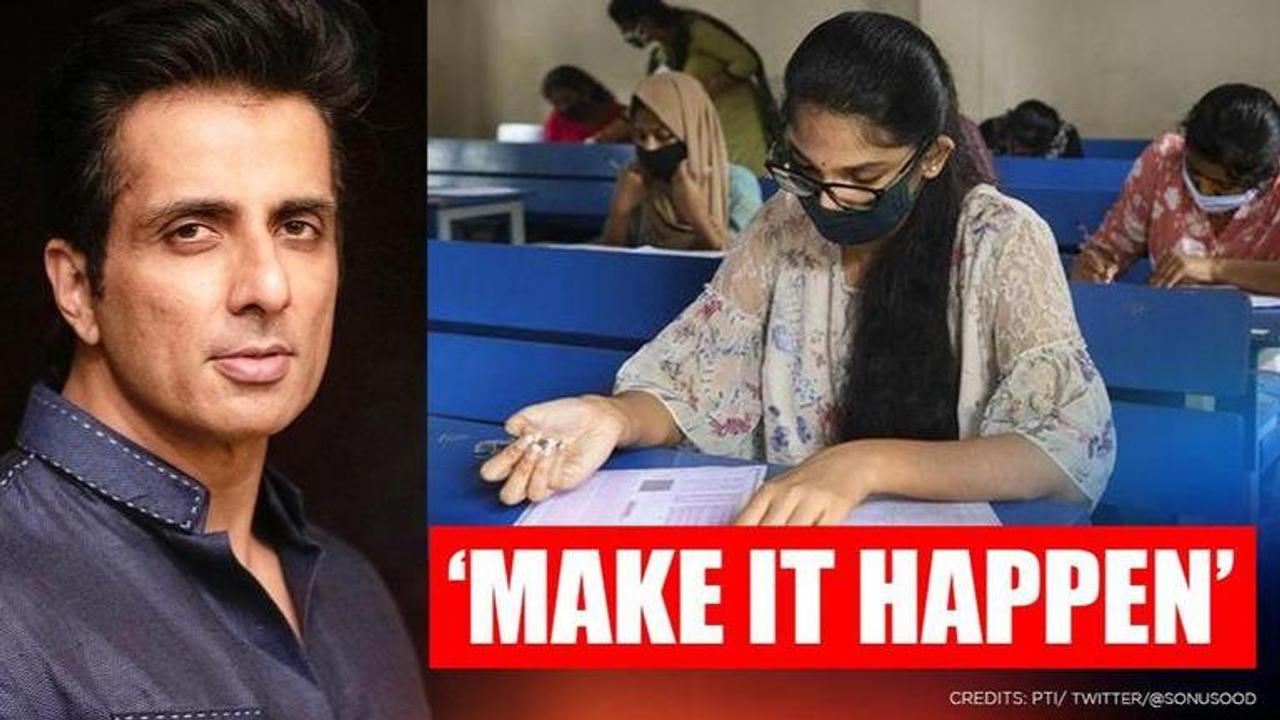 NEET,JEE Main 2020: Sonu Sood requests govt for postponement,says 'bring those smile back'