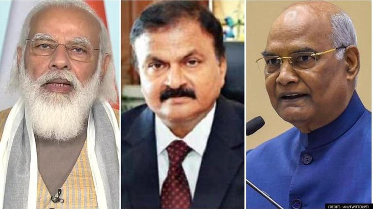 PM Modi, Guruprasad Mohapatra, Ram Nath Kovind