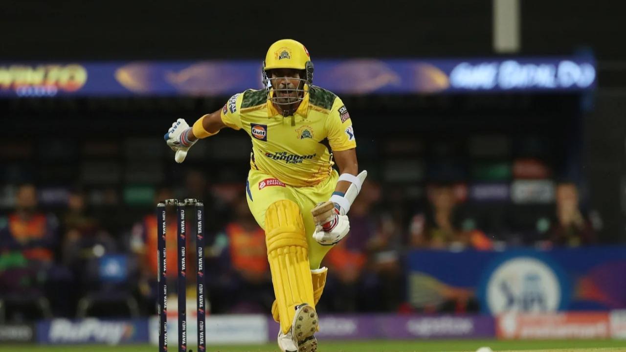 Robin Uthappa while playing for CSK