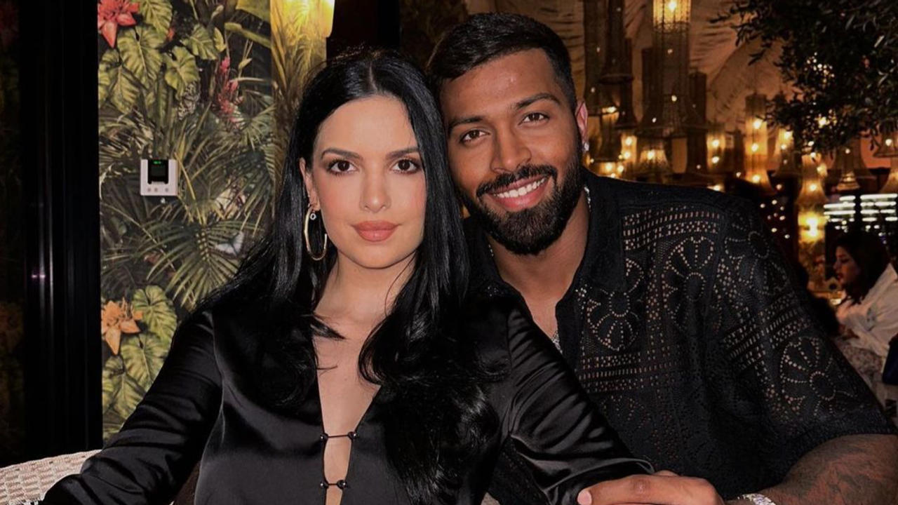 Hardik Pandya and Natasa Stankovic