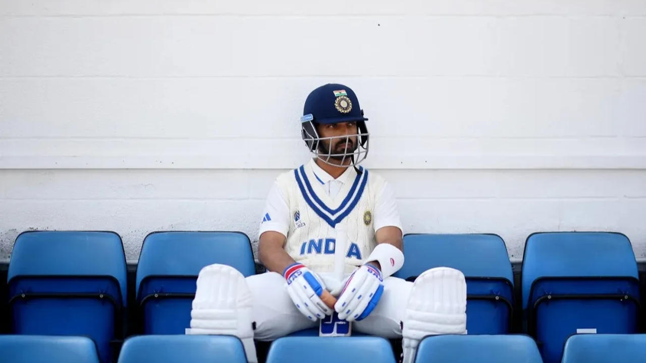 Ajinkya Rahane during WTC Final 