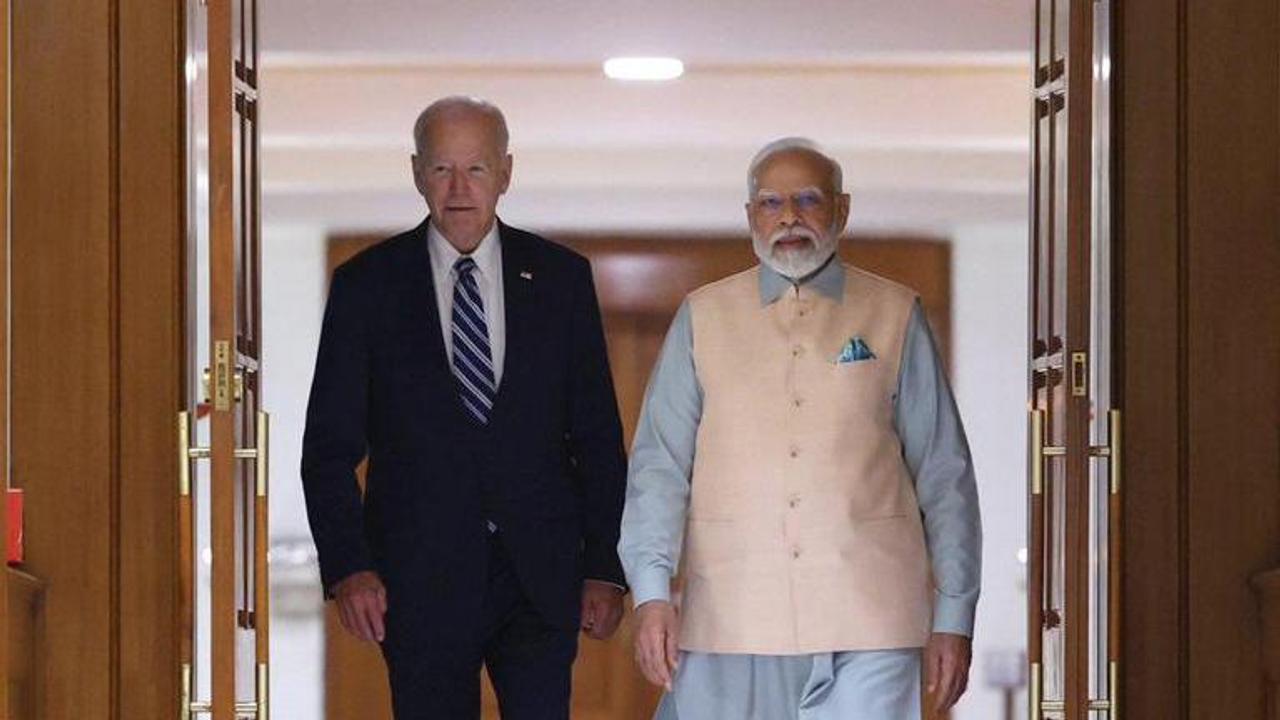 United States President Joe Biden and Prime Minister Narendra Modi.