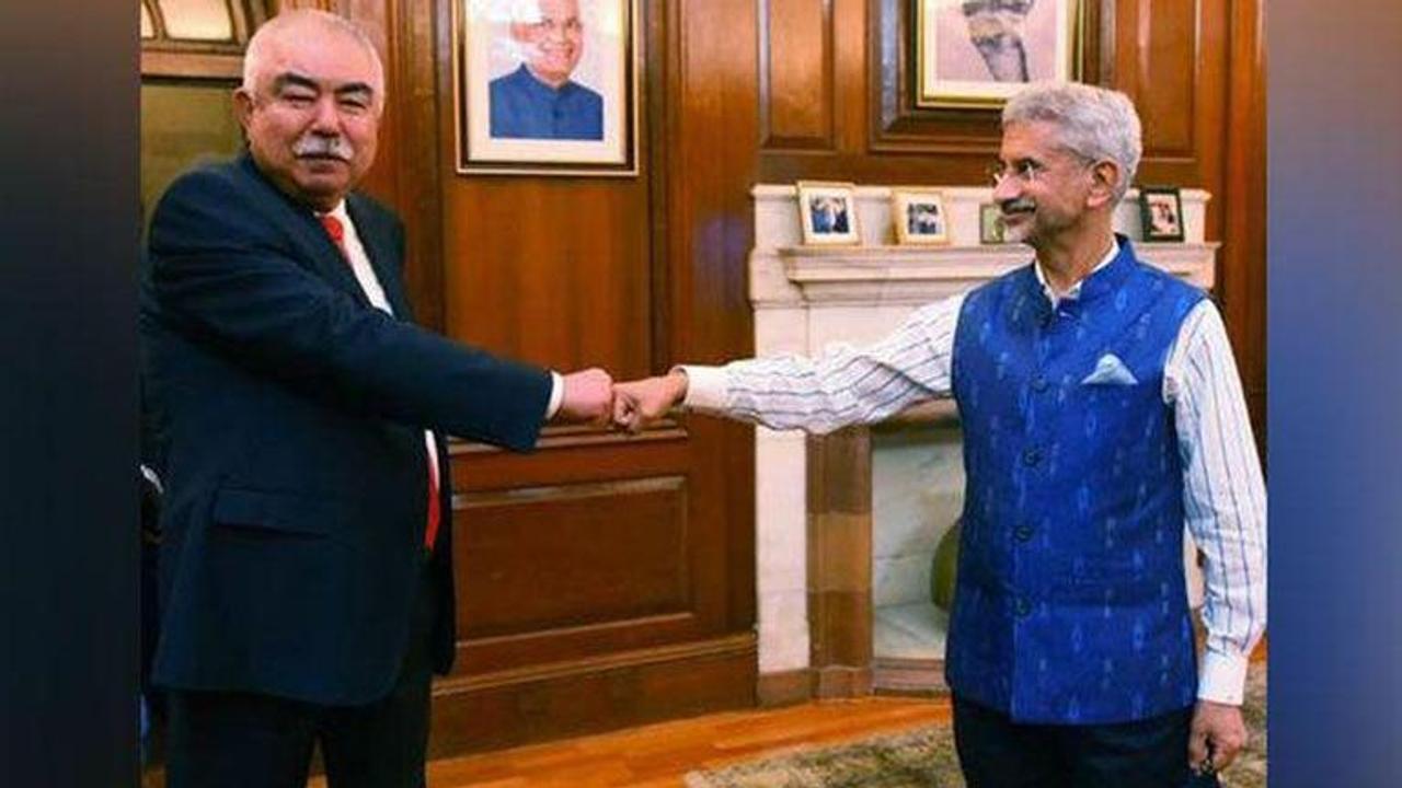 MEA Jaishankar meets former Afghan VP Dostum