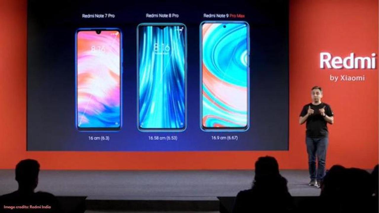 Redmi Note 9 series launch event