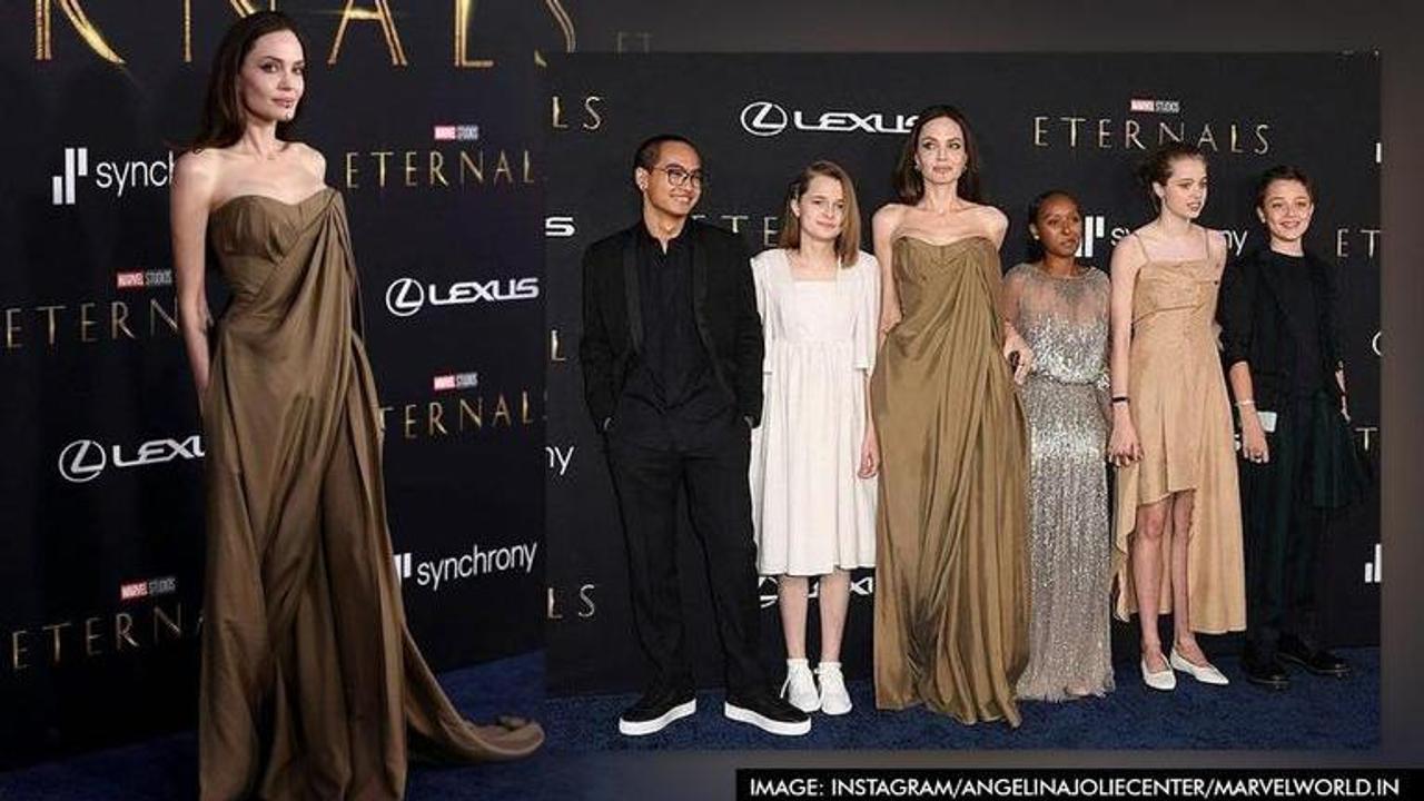 Eternals, Angelina Jolie, Eternals premiere, Los Angeles