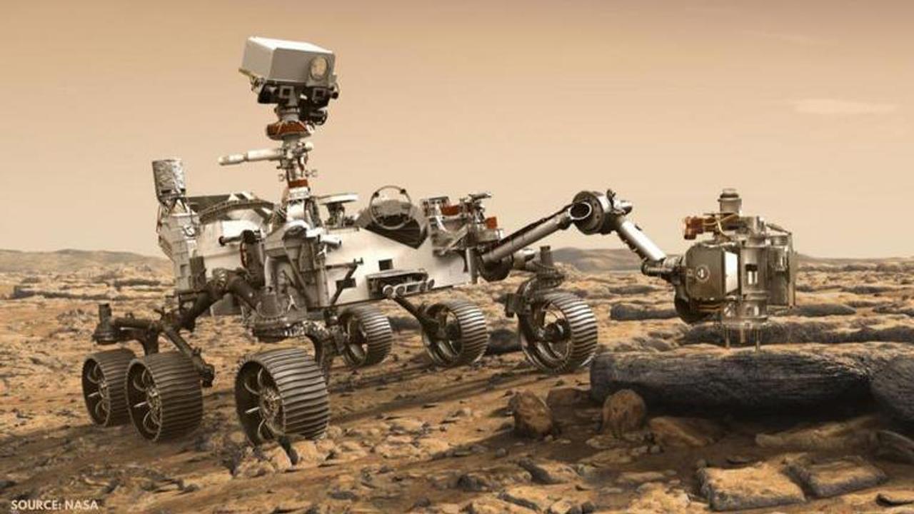 How long did it take Perseverance rover to reach Mars