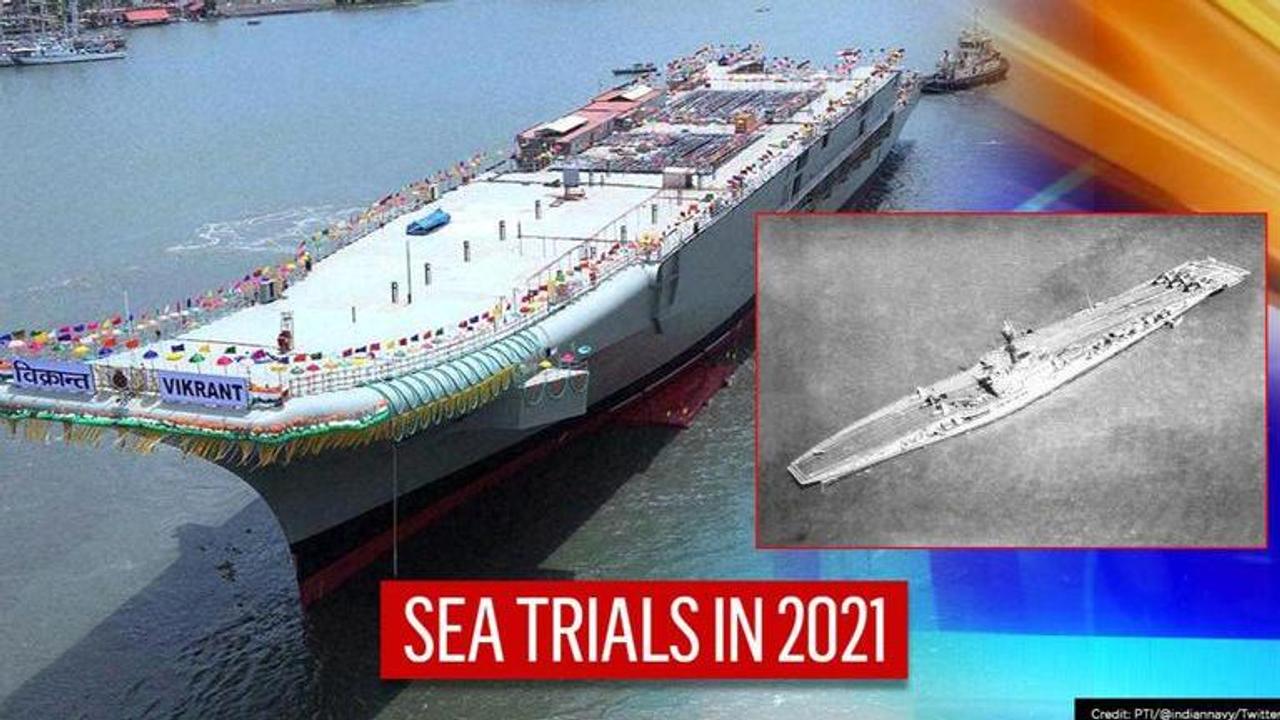 Sea trials of India's 1st Indigenous Aircraft Carrier, namesake of INS Vikrant to begin