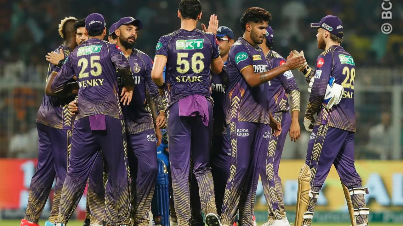 KKR beat MI