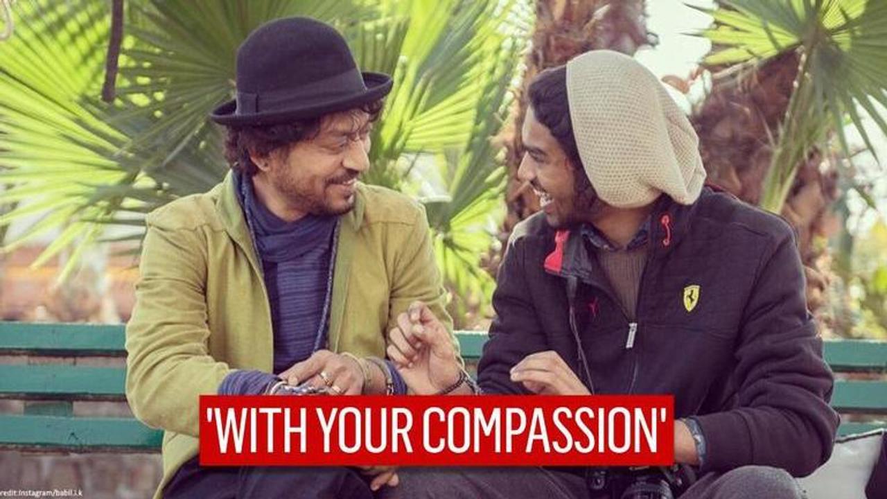 Irrfan Khan's son Babil pens heart-wrenching post while remembering father on New Year