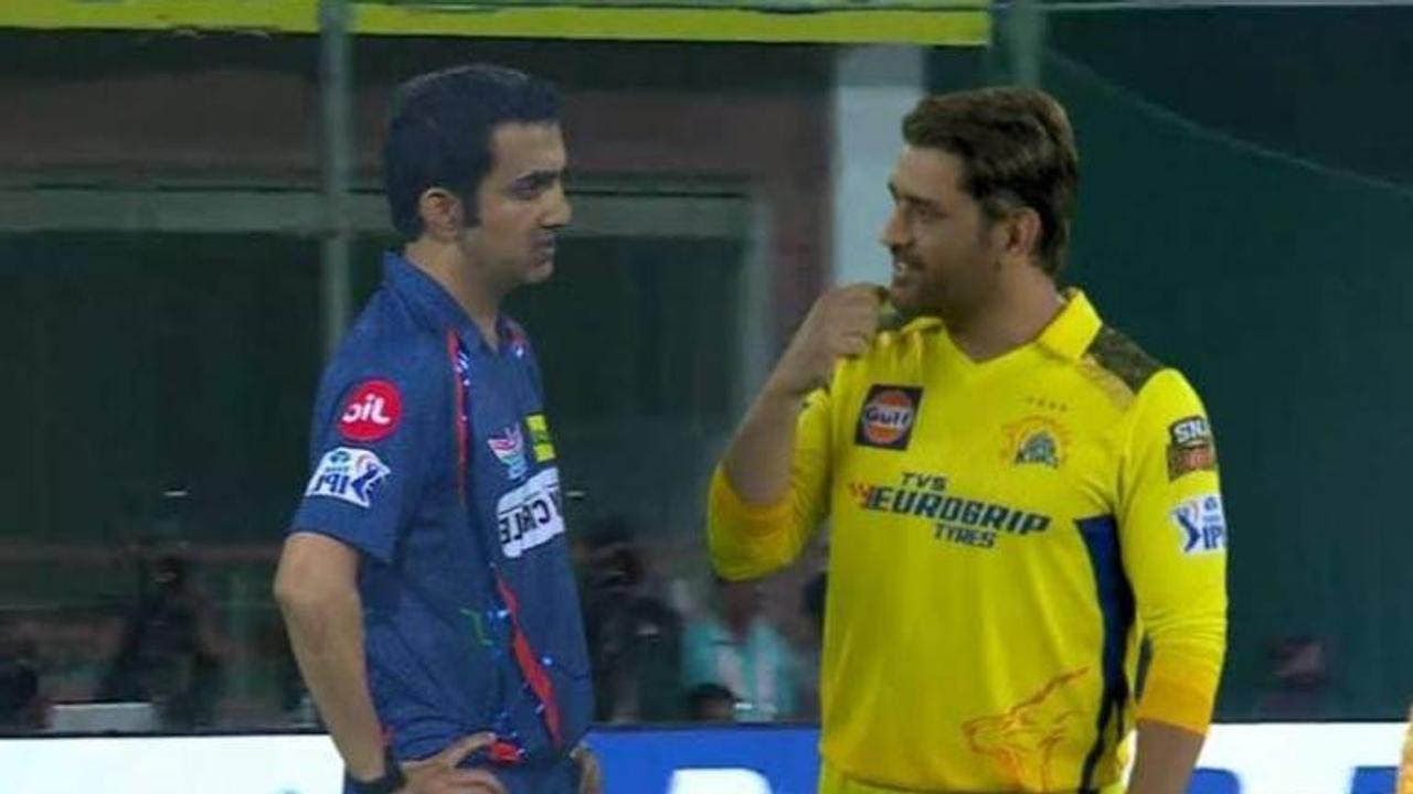 IPL 2023, Gautam Gambhir, MS Dhoni