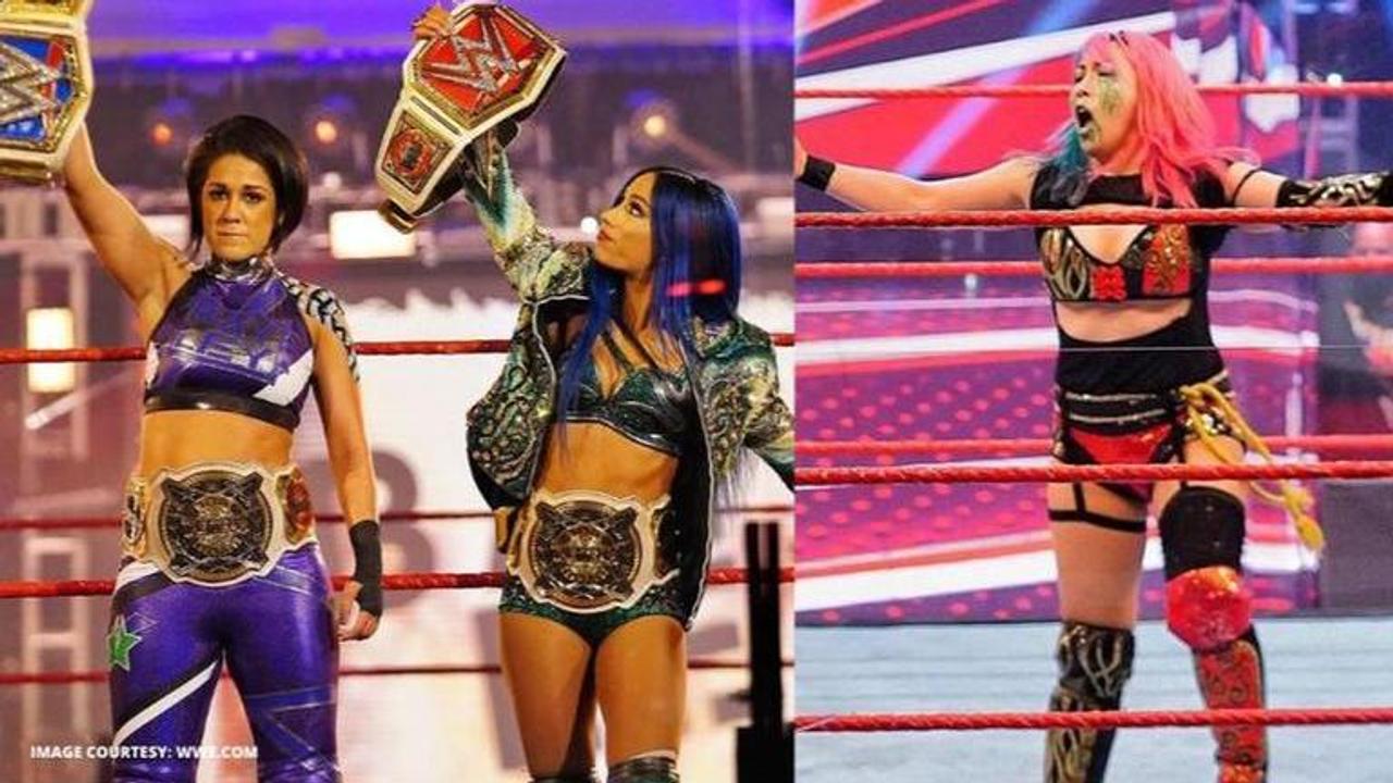 Asuka teamed up with Shayna Baszler to defeat Bayley and Sasha Banks ahead of SummerSlam