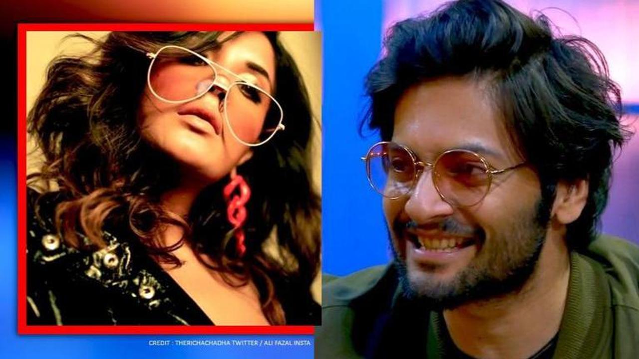 Ali Fazal gets awestruck after seeing girlfriend Richa Chadha's new profile picture