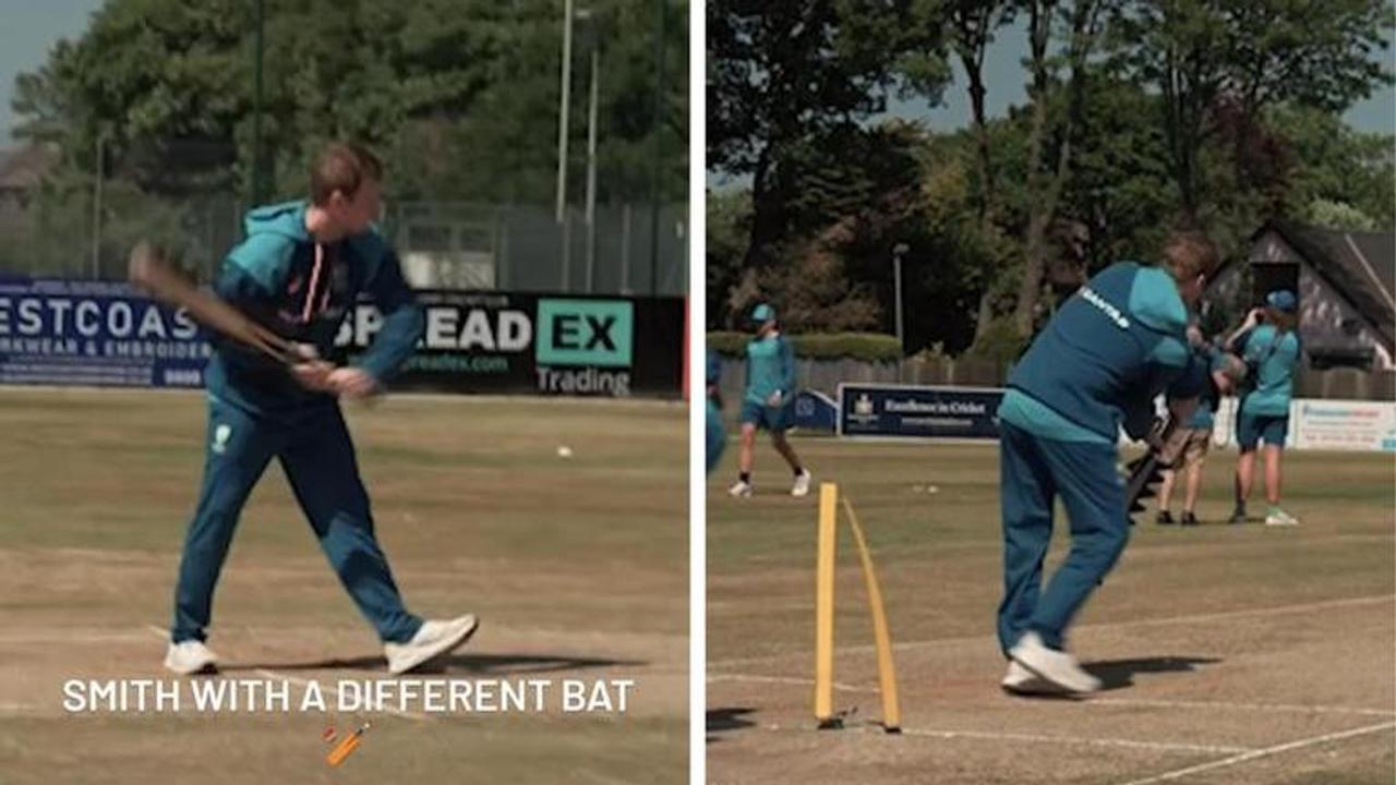 India vs Australia: Steve Smith unveils 'never-been-seen' bat ahead of WTC Final