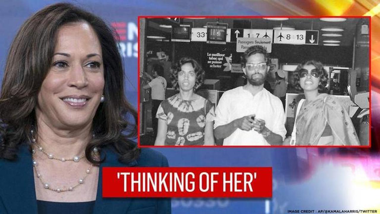 Kamala Harris shares photo of Shyamala Gopalan, says 'thinking about my beloved mother'