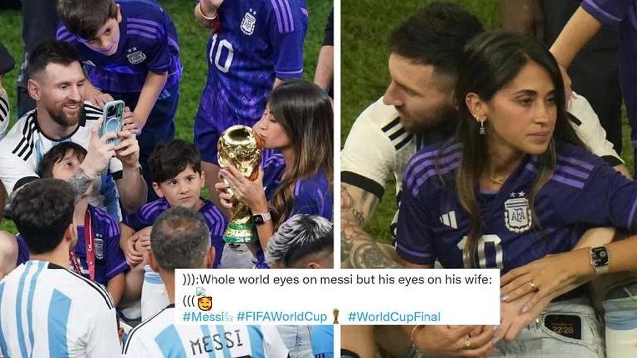 Lionel Messi, World Cup, Messi, Argentina, messi wife, messi family, messi wife world cup, world cup final, messi wife son, messi son