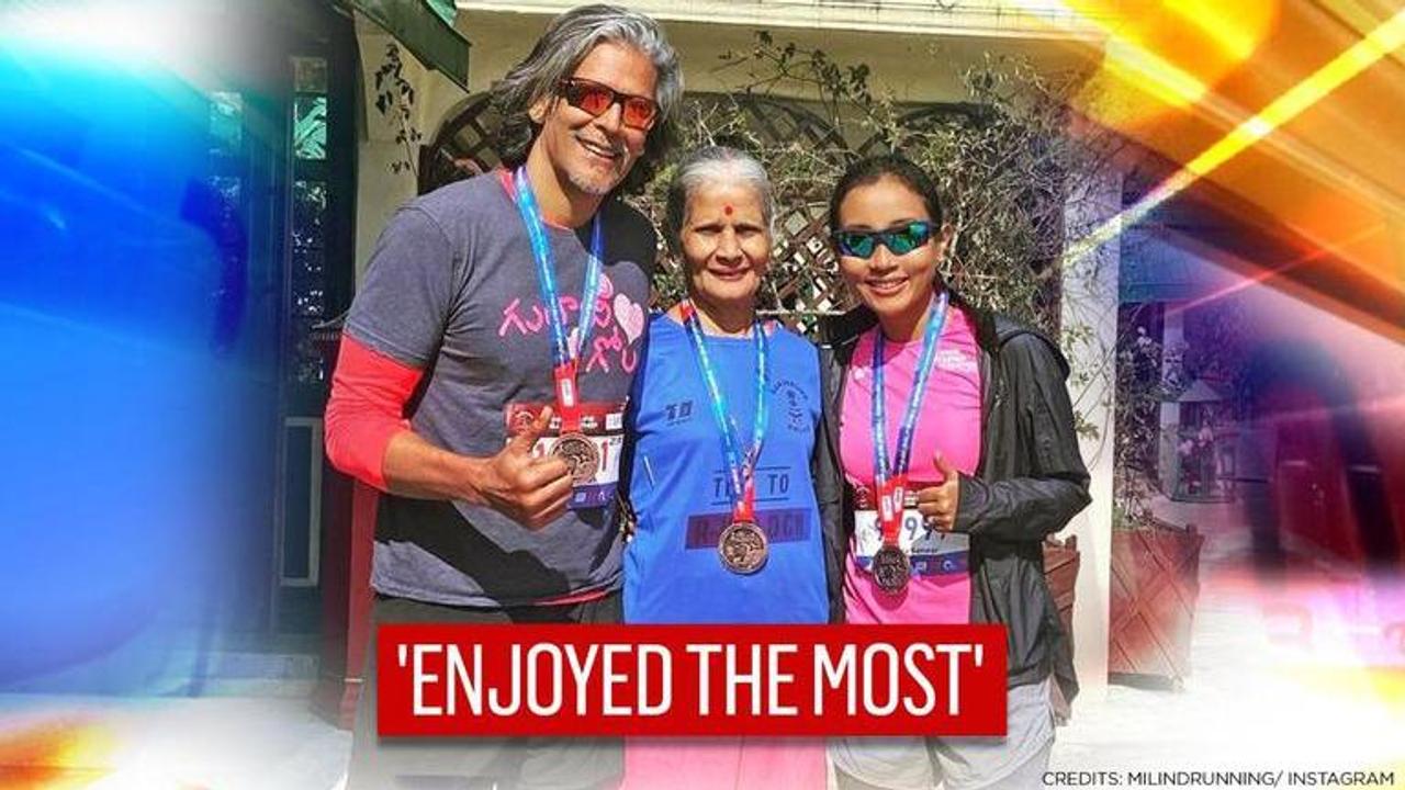 Milind Soman ran first 21 km marathon post lockdown in Darjeeling, calls it 'Really tough'