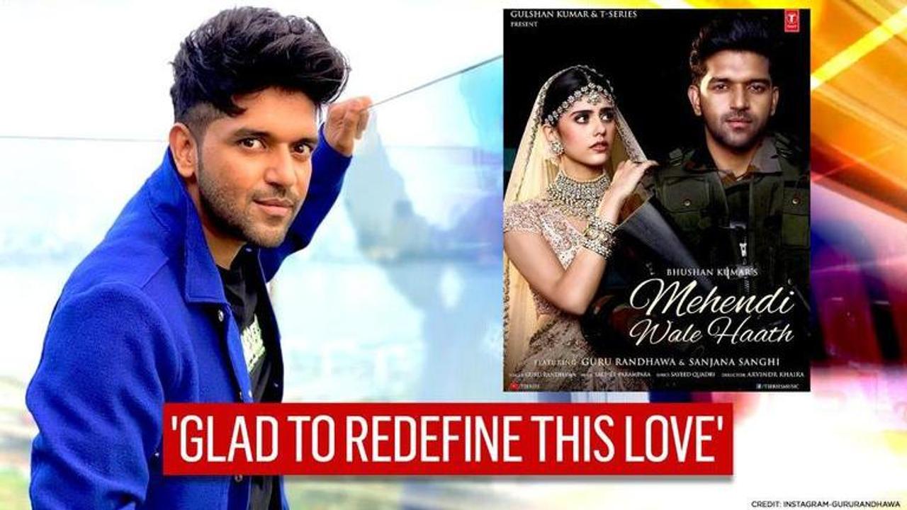 Guru Randhawa, Sanjana Sanghi's next song 'Mehendi Wala Haath' is dedicated to bravehearts