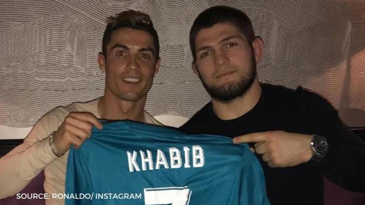 Cristiano Ronaldo and Khabib Nurmagomedov