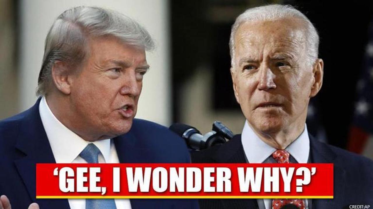 Trump taunts Biden for refusing to undergo drug test, Netizens say 'show us your taxes'