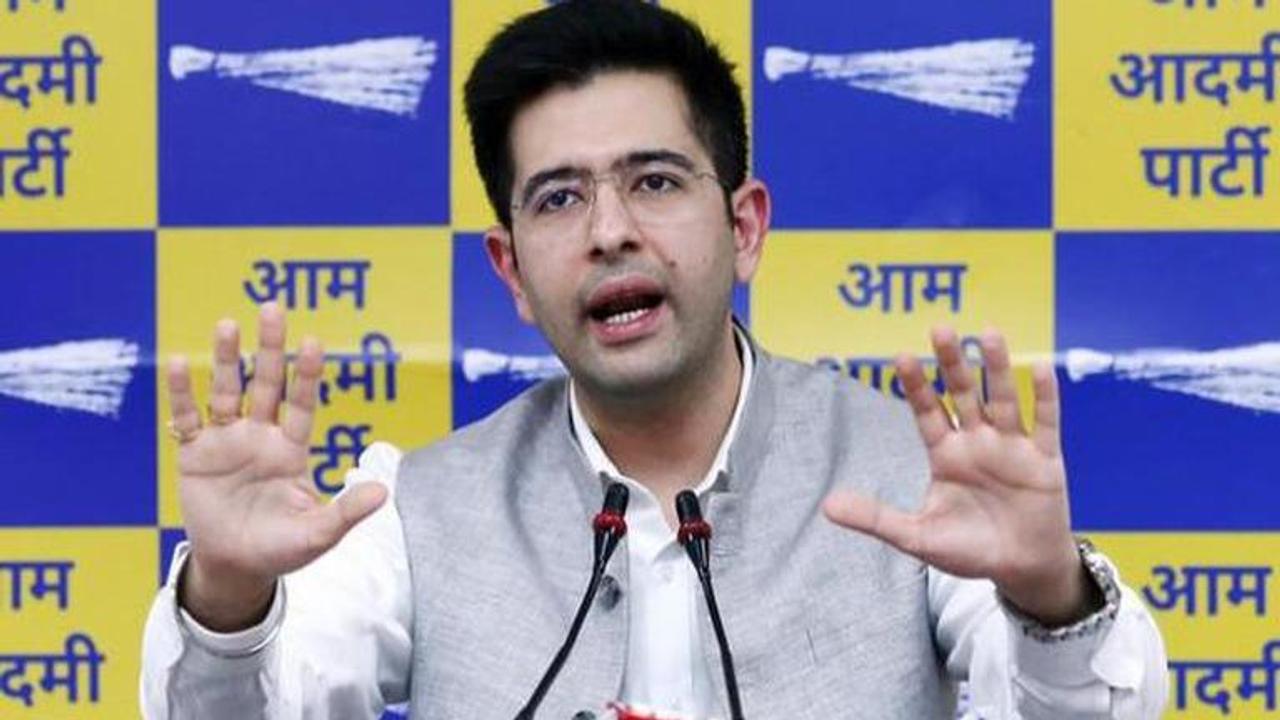 Raghav Chadha reacts after being named in ED supplementary chargesheet